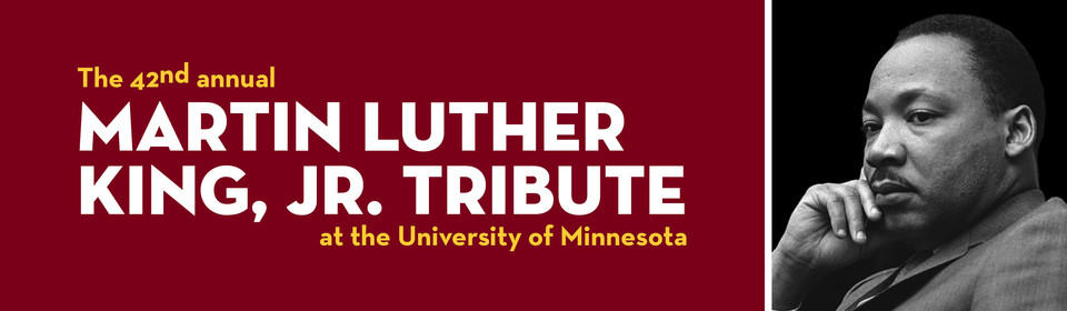 MLK Concert at the University of Minnesota Header